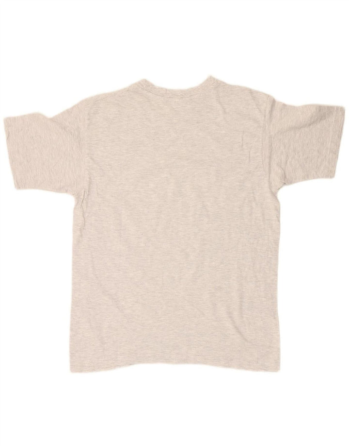 Camiseta masculina ASICS grande algodão cinza