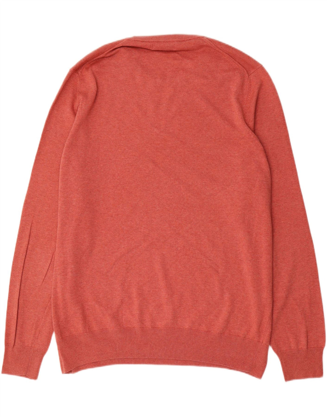 Suéter masculino Marks & Spencer com gola redonda 3XL algodão vermelho