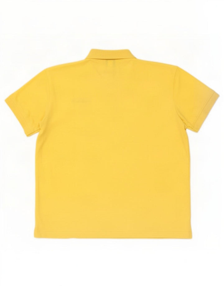 Camisa polo masculina Under Armour grande algodão amarelo