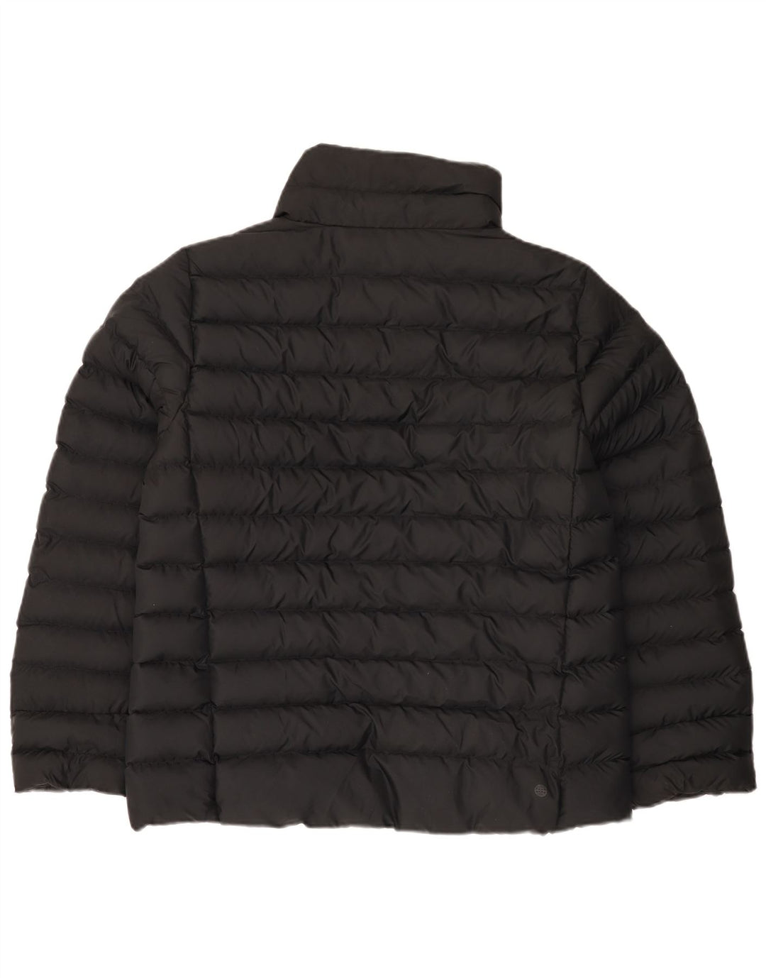 Jaqueta Adidas Mulher Acolchoada UK 12/14 Médio Preto Poliéster