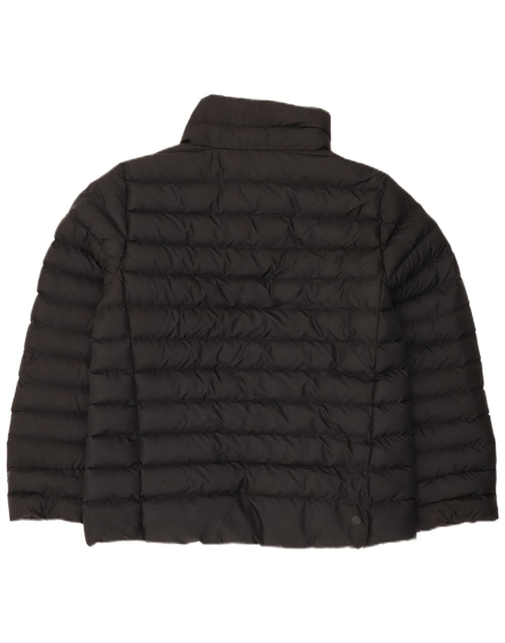 Jaqueta Adidas Mulher Acolchoada UK 12/14 Médio Preto Poliéster