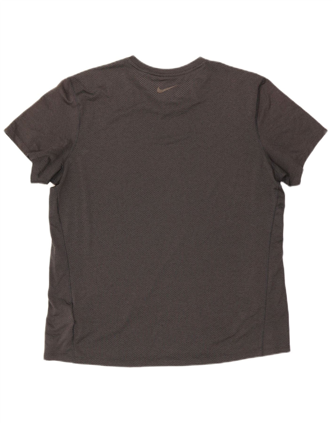 Camiseta masculina Nike Dri Fit Top XL cinza colorblock poliéster