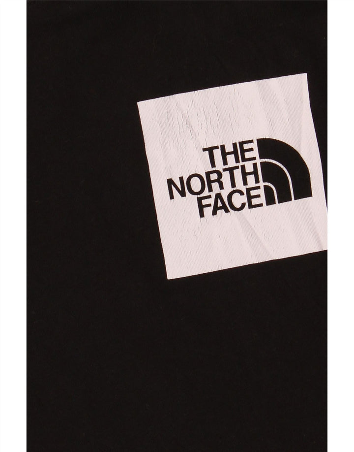 Camiseta masculina The North Face Top médio algodão preto