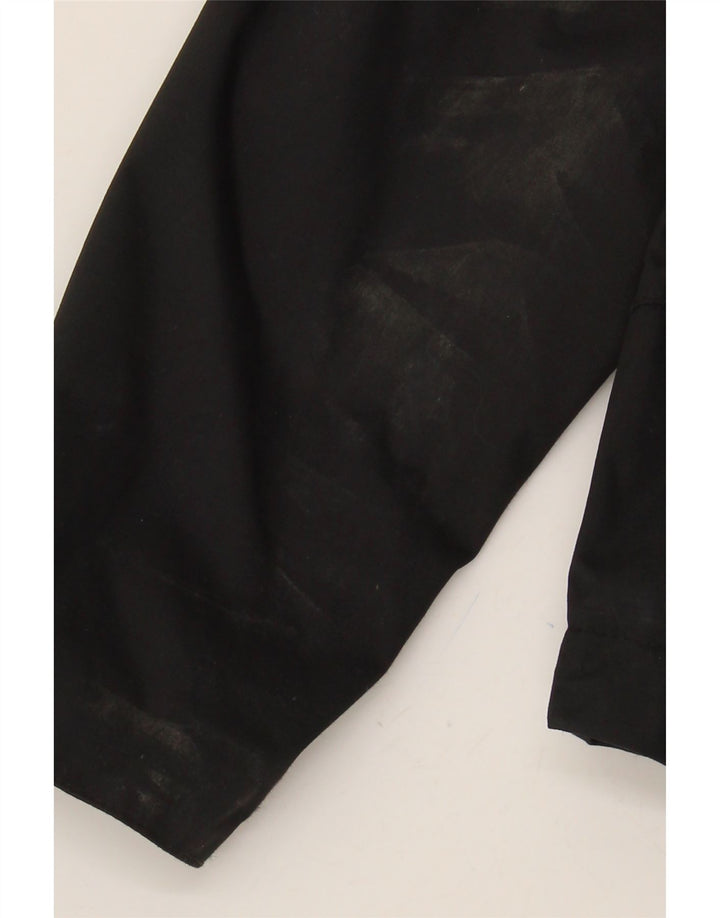 Jaqueta de chuva feminina JACK WOLFSKIN Reino Unido 10 pequena poliamida preta