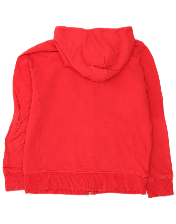 Suéter masculino Gap com capuz e zíper gráfico grande algodão vermelho