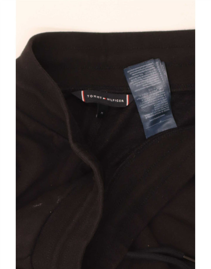 Tommy Hilfiger Mens Graphic Sport Shorts Médio Algodão Preto
