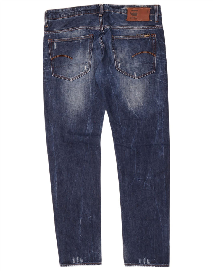 Jeans Slim Masculino G-Star W36 L33 Azul Marinho
