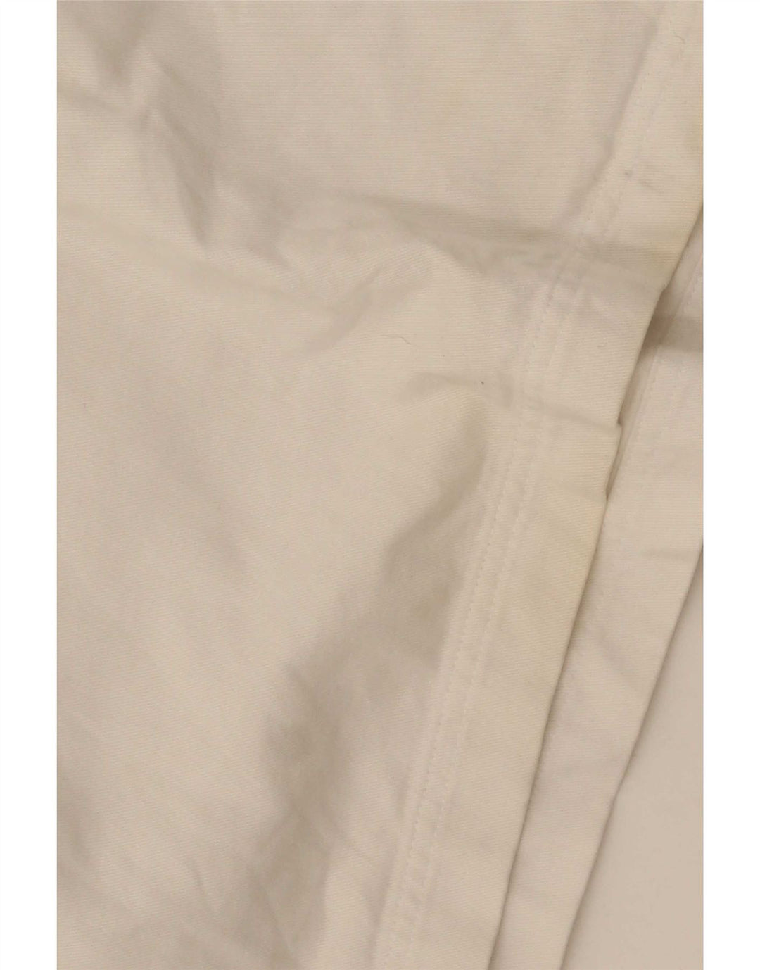 Crew Clothing Mens Pulôver Camisa Grande Algodão Listrado Branco