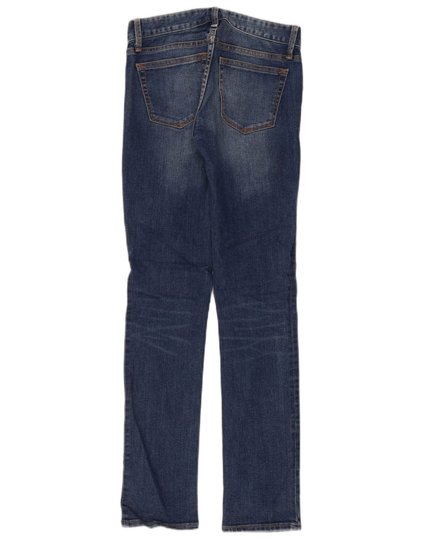 Jeans retos femininos Gap W24 L31 algodão azul
