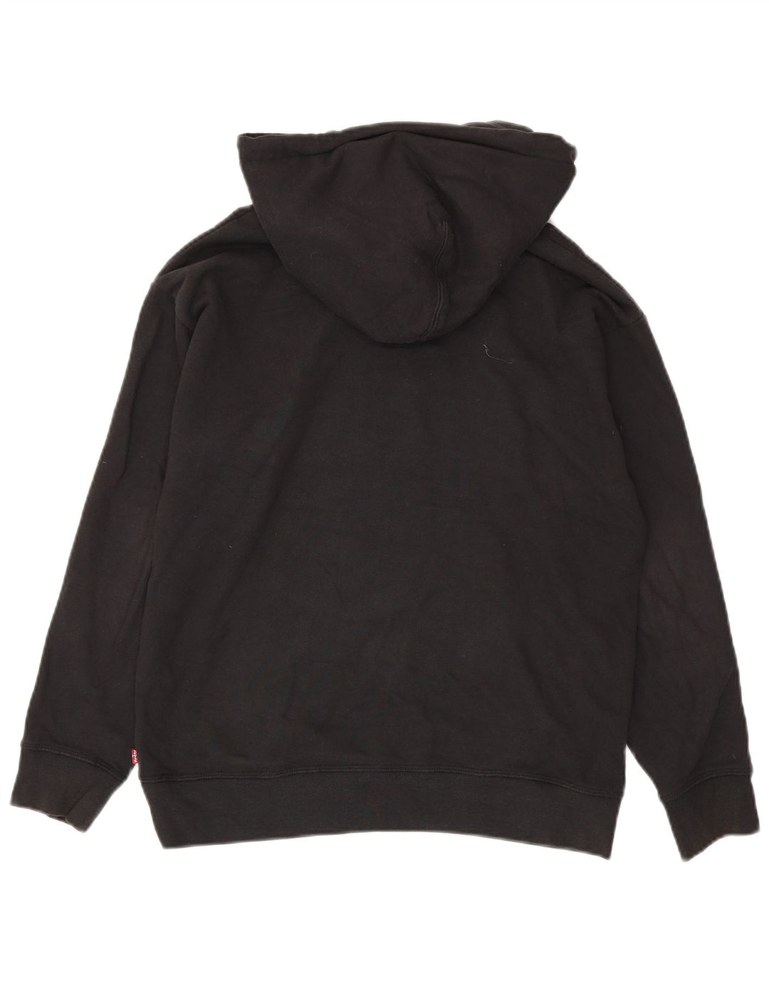 Levi's Mens Graphic Oversized Hoodie Jumper Pequeno Preto