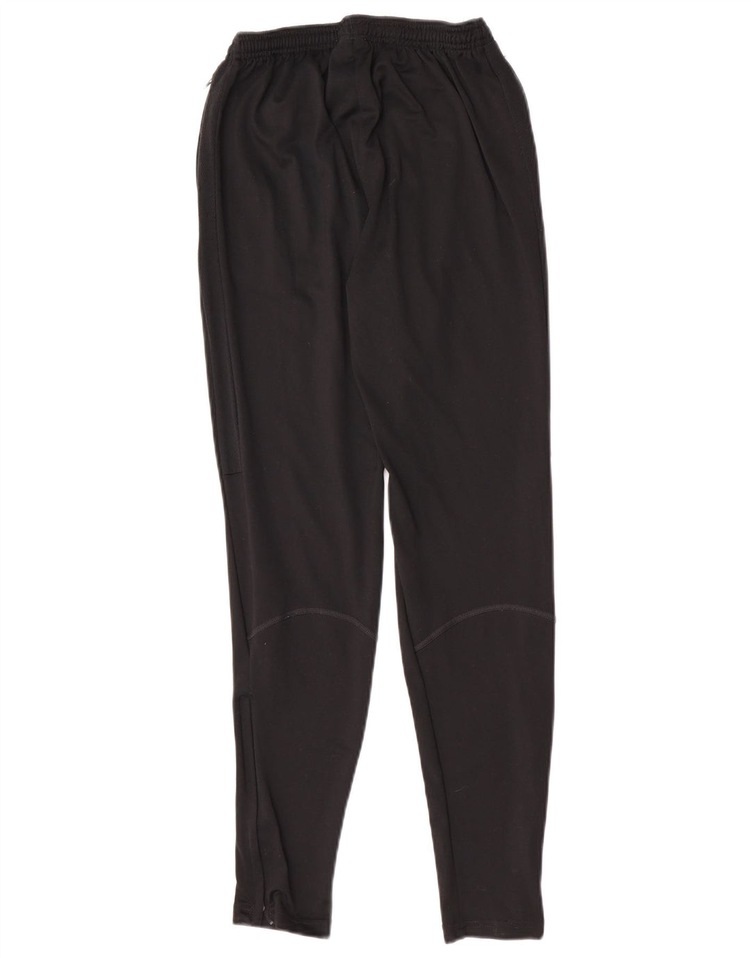 Calça de treino feminina Nike Dri Fit UK 8 pequena preta poliéster