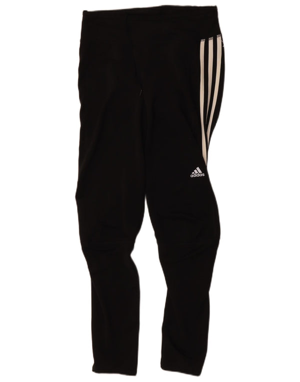 Adidas Womens Response Leggings UK 10 Pequeno Preto Poliéster Esportes