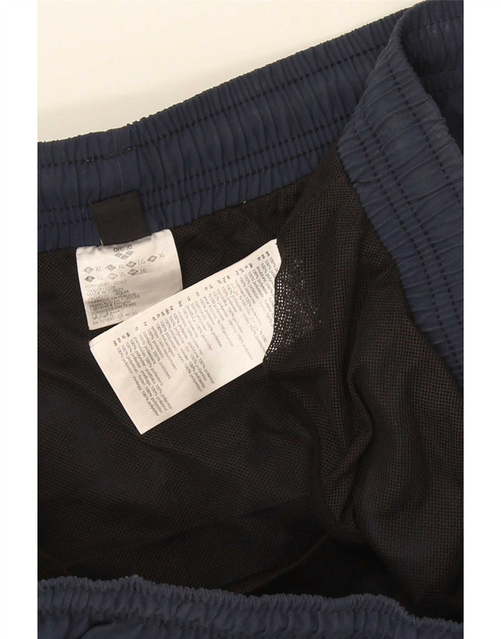 Arena Mens Graphic Sport Shorts XL Azul marinho Colourblock Poliéster