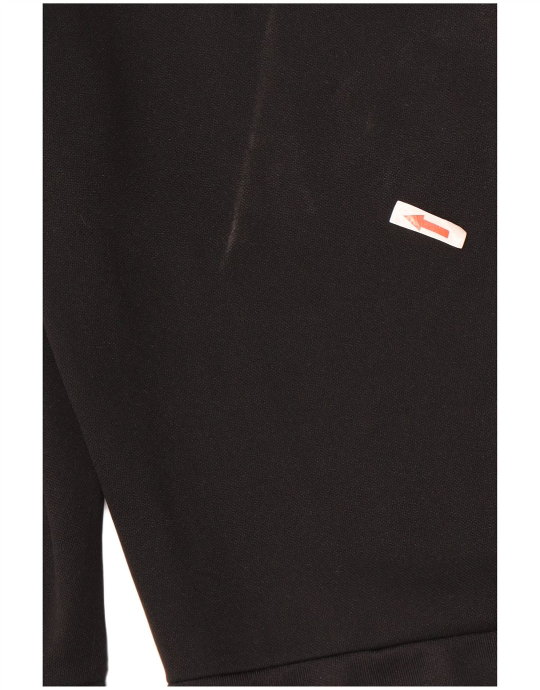Calça de treino masculina Adidas Climalite grande poliéster colorblock preto