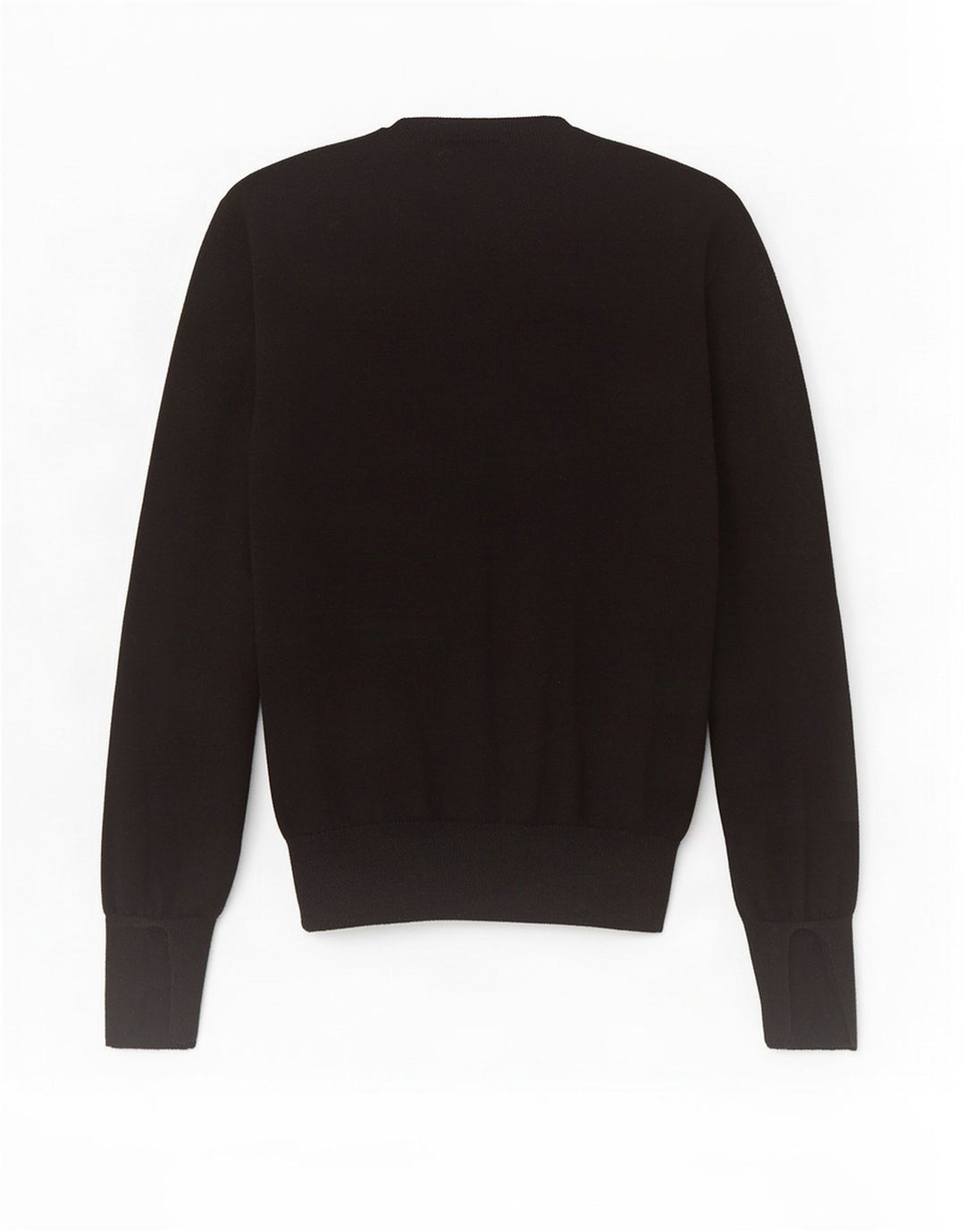 Zara Suéter feminino cropped com gola redonda Reino Unido 12 médio preto