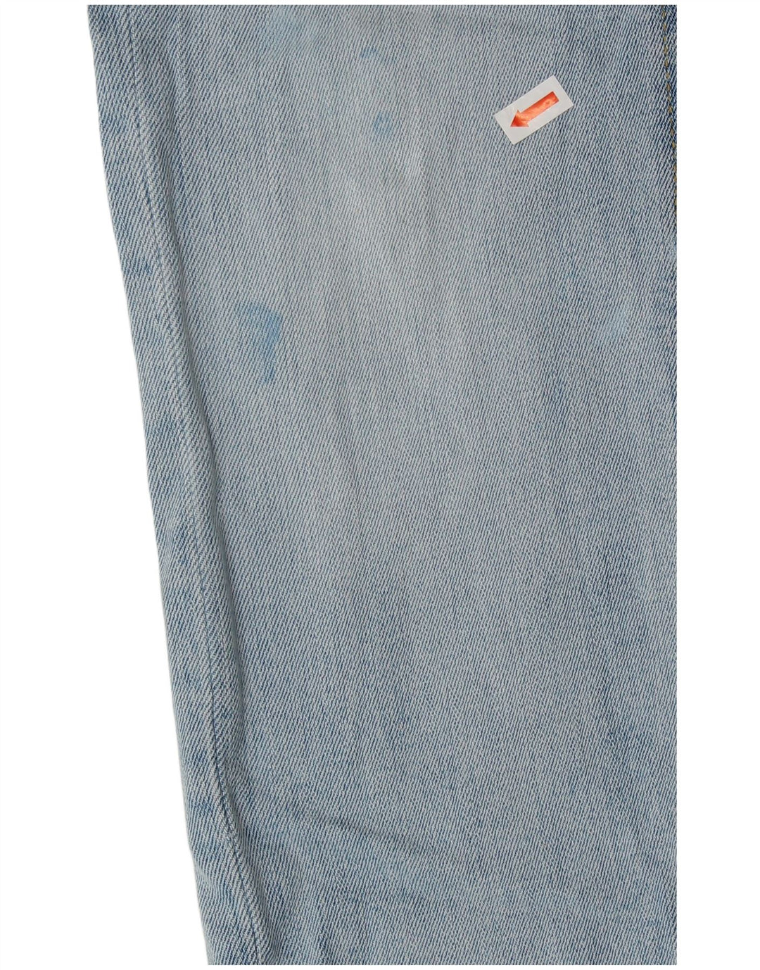 Zara Jeans feminino cortado desgastado UE 40 médio W30 L25 algodão azul