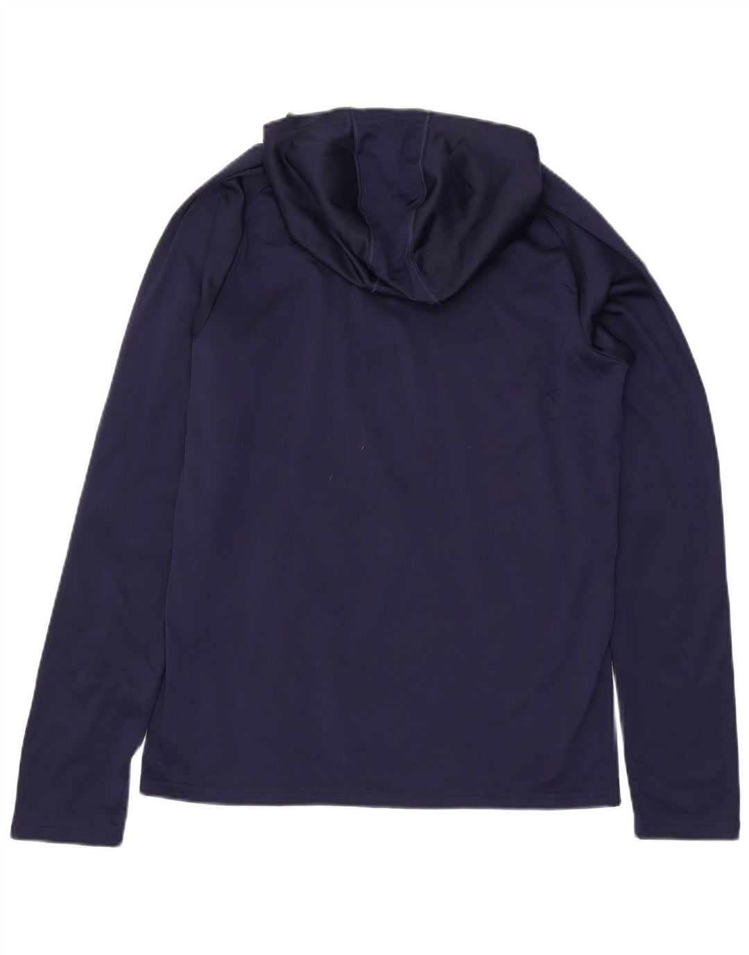 PUMA Mens Hooded Top Manga Longa Médio Azul Marinho Poliéster