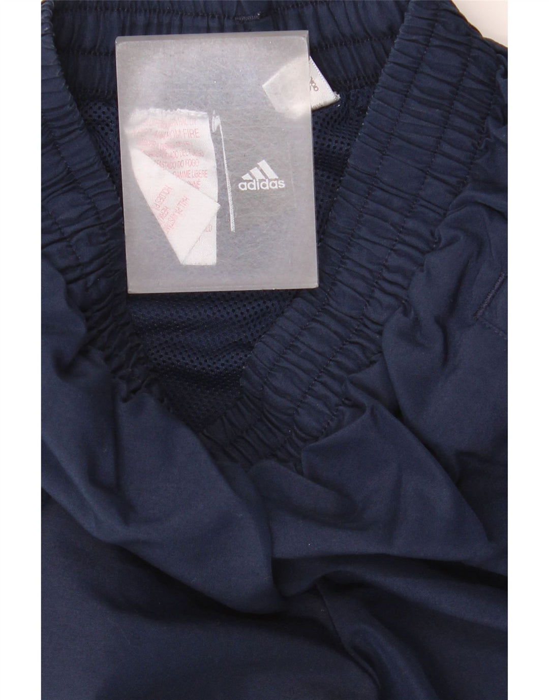 Calças de treino Adidas meninos 8-9 anos azul marinho