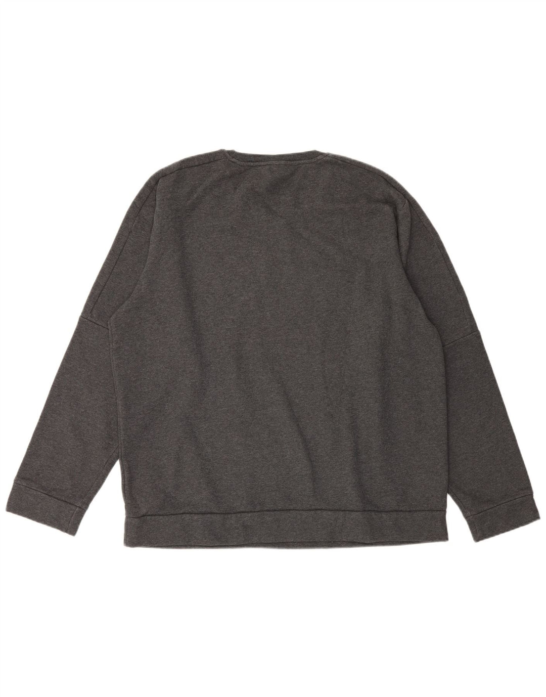 Adidas Mens Moletom Jumper XL Cinza Algodão