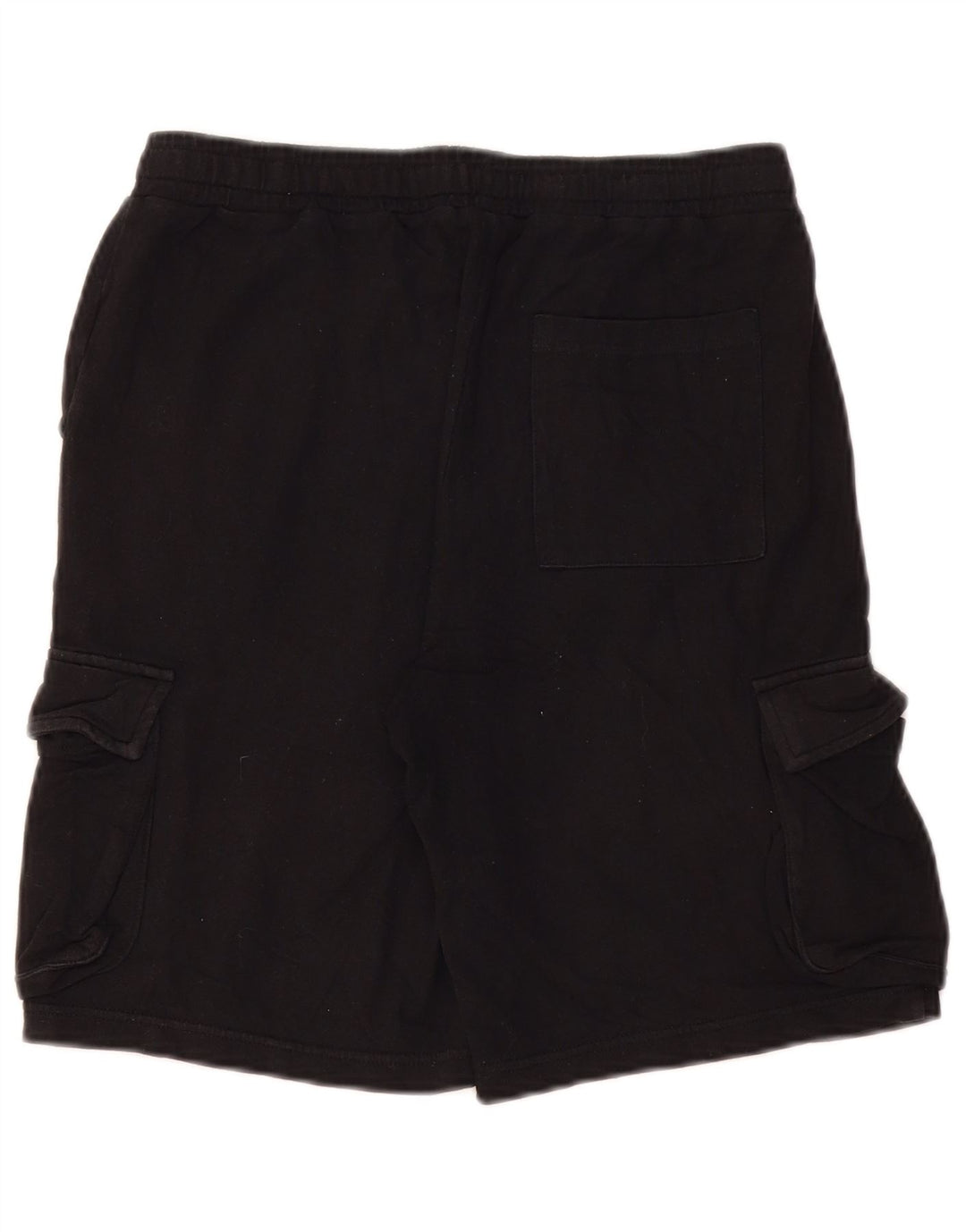 Shorts esportivos masculinos Benetton pequenos pretos