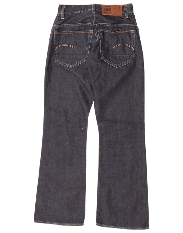 G-Star feminino bootcut jeans W26 L32 algodão azul