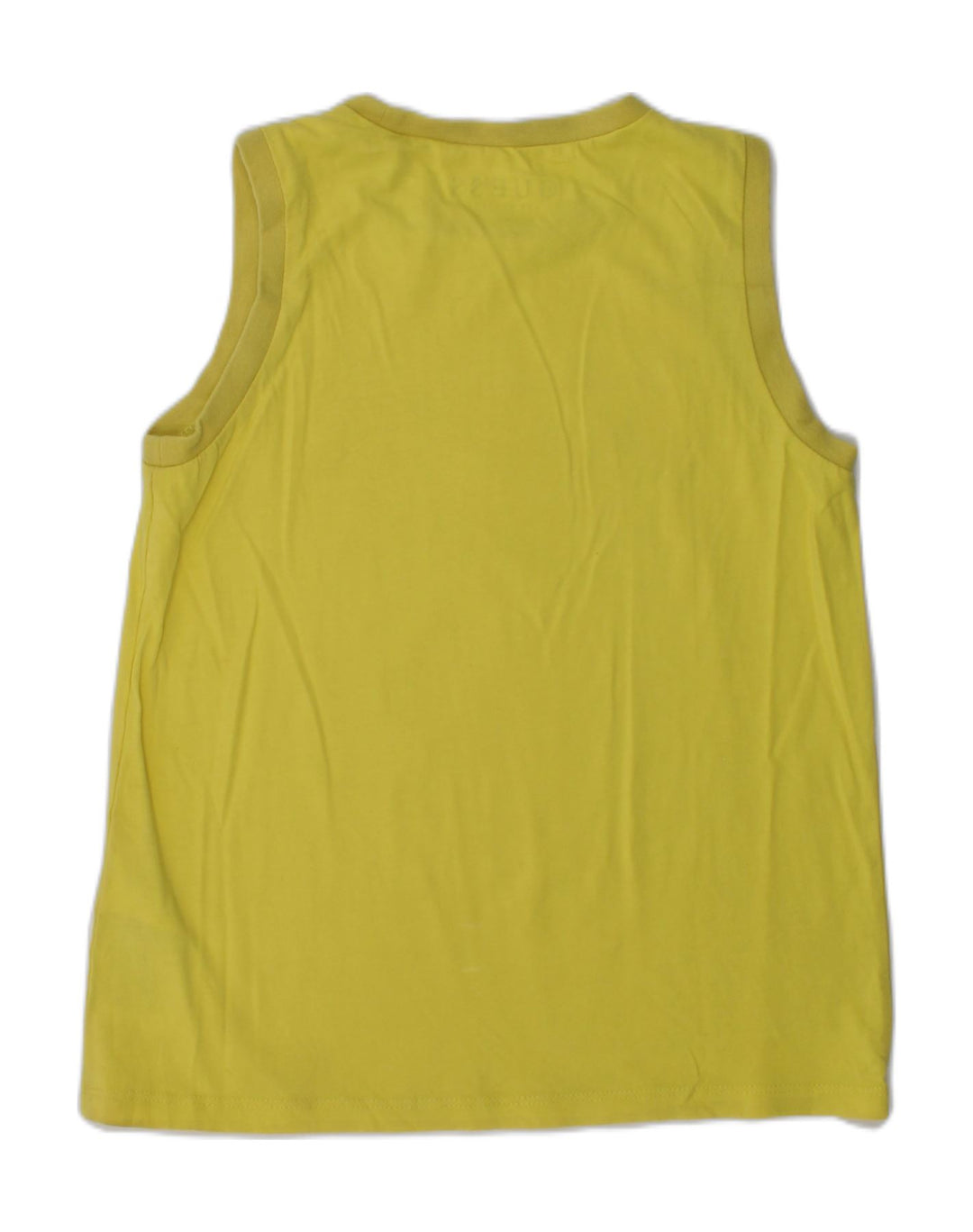 GUESS Girls Graphic Vest Top 5-6 Years Green Cotton | Vintage Guess | Thrift | Second-Hand Guess | Used Clothing | Messina Hembry 