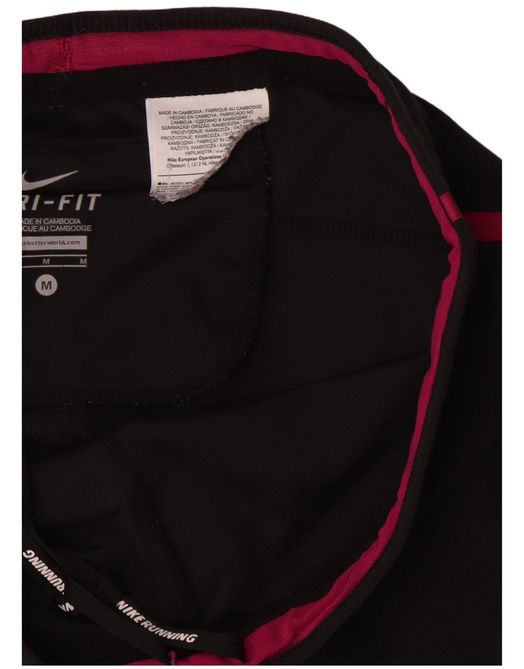 Leggings Nike Dri Fit Capri UK 12 Médio Preto
