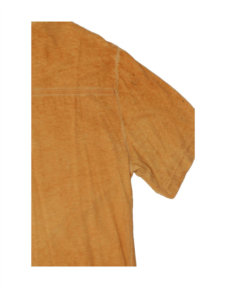 TOMMY BAHAMA Mens T-Shirt Top Large Yellow Cotton Vintage Tommy Bahama and Second-Hand Tommy Bahama from Messina Hembry 