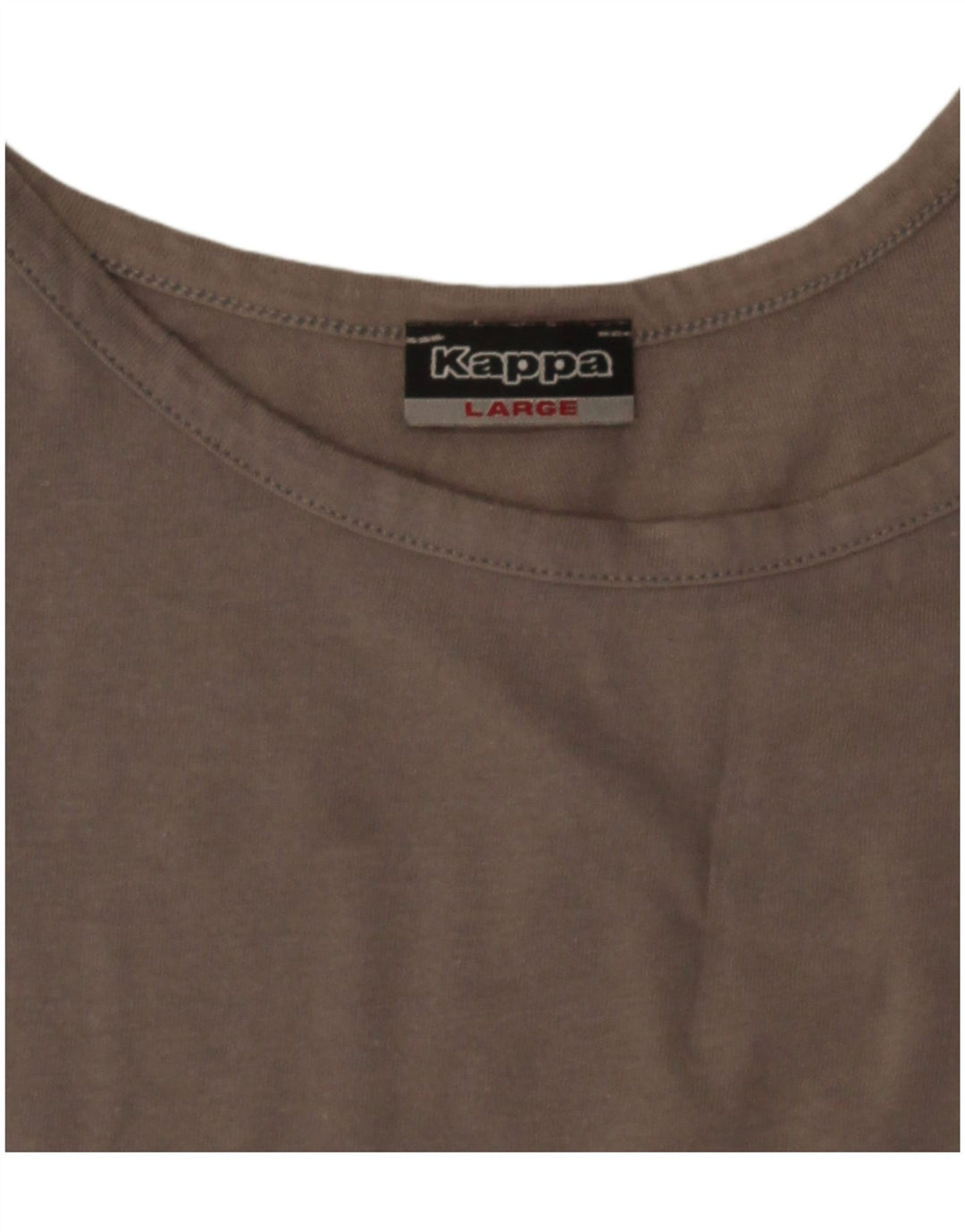 Top colete feminino Kappa UK 16 grande cinza