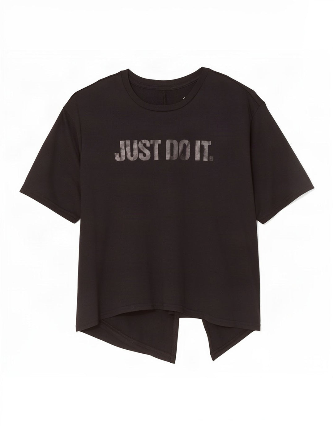 Camiseta Nike Feminina Dri Fit Oversized Graphic Top UK 10 Pequena Preta