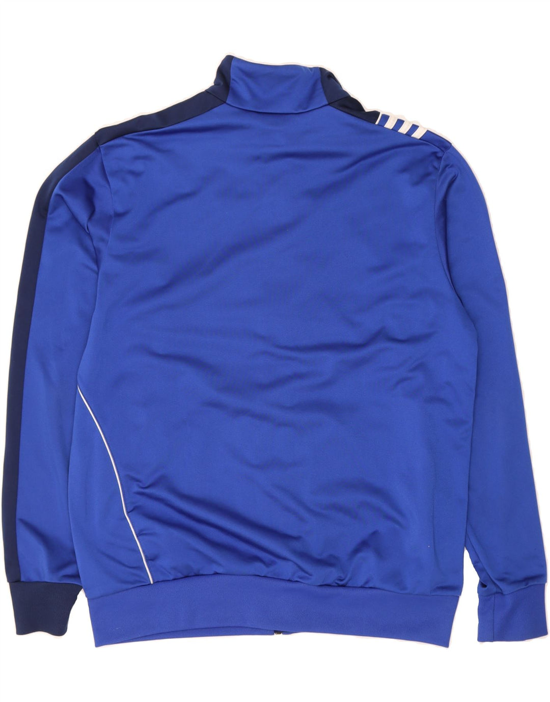 ADIDAS Mens Tracksuit Top Jacket UK 40/42 Medium Blue Colourblock Vintage Adidas and Second-Hand Adidas from Messina Hembry 
