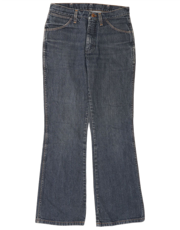 Wrangler feminino bootcut jeans W32 L32 azul algodão