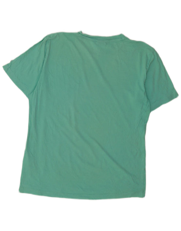 Camiseta masculina Champion de algodão verde médio