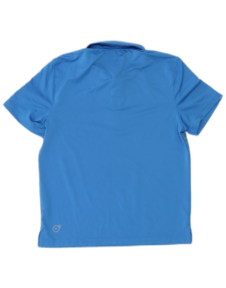 Polo PUMA Menino 7-8 Anos Poliéster Geométrico Azul