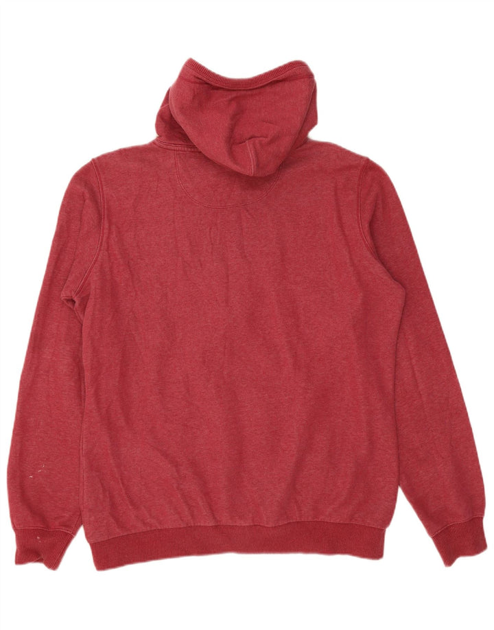 CHAMPION Suéter feminino com capuz gráfico UK 20 2XL algodão borgonha
