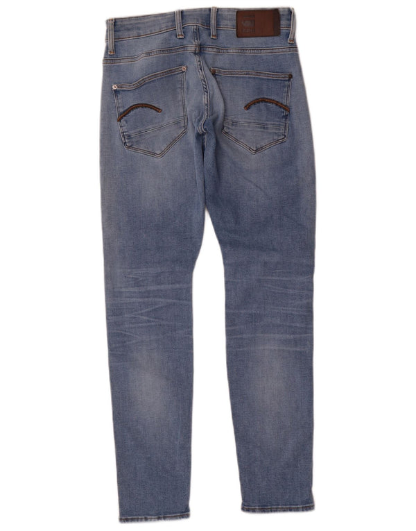 Jeans Slim Feminino G-Star W28 L30 Azul