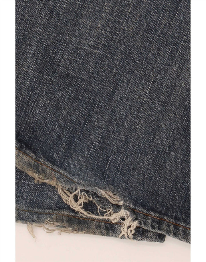 Meltin' Pot Calça jeans feminina larga W28 L34 algodão azul