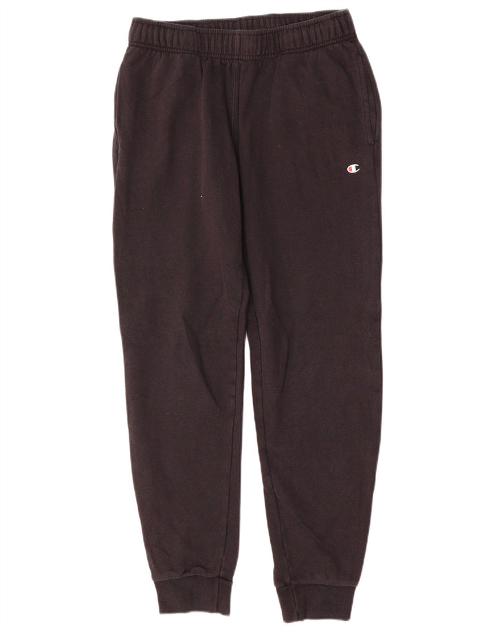 Calça de treino masculina Champion Joggers pequeno algodão preto