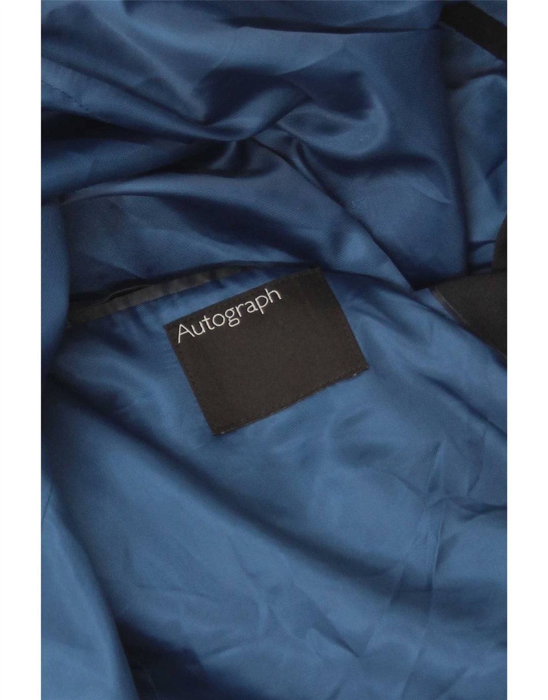 Jaqueta Marks & Spencer Mens Autograph Blazer Reino Unido 38 Médio Azul Marinho