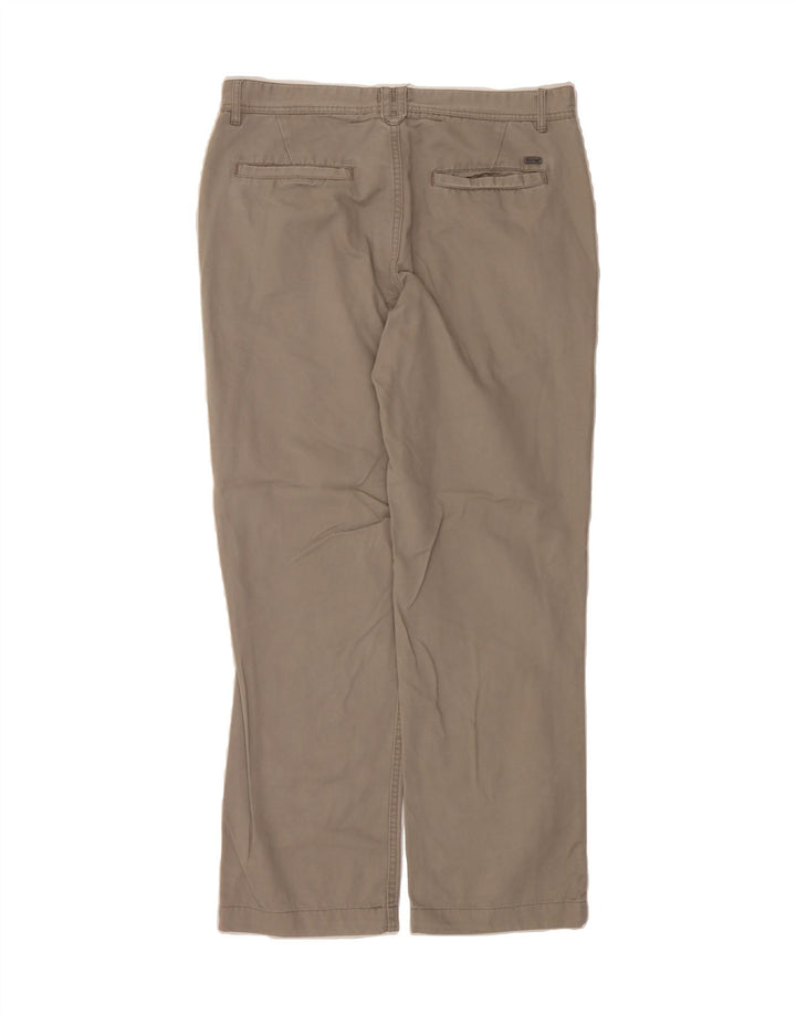 KARTEL Mens Straight Chino Trousers W34 L30  Beige Cotton Vintage Kartel and Second-Hand Kartel from Messina Hembry 