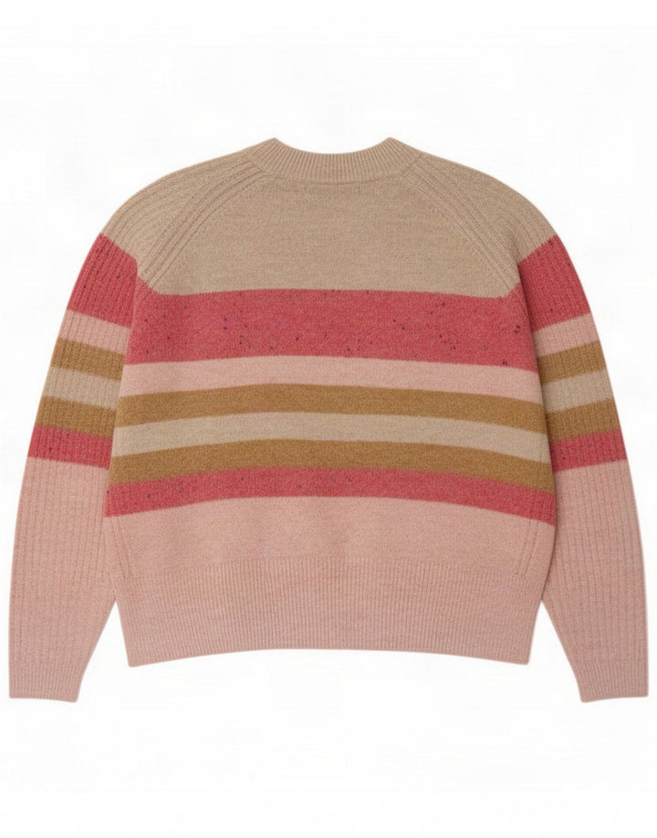 Suéter feminino Marks & Spencer com gola redonda UK 14 Médio multicolorido