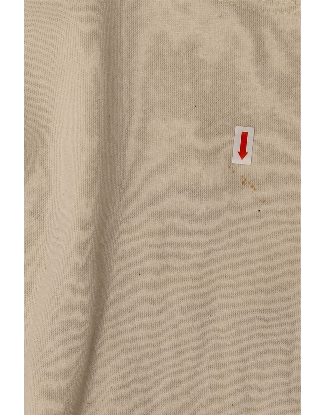 PUMA Mens Graphic Moletom Jumper Médio Off White