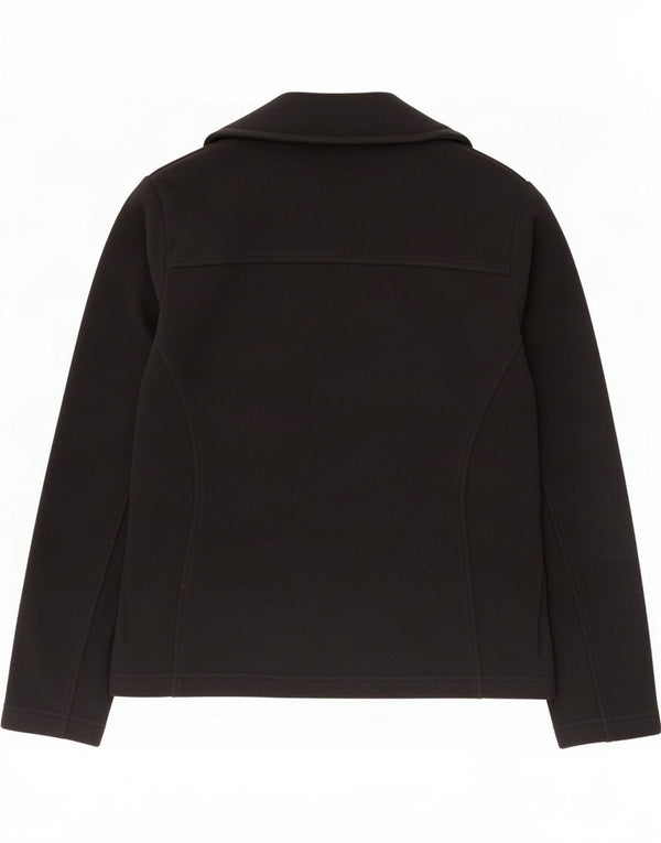 Columbia Womens Oversized Fleece Jacket UK 10 Pequeno Poliéster Preto