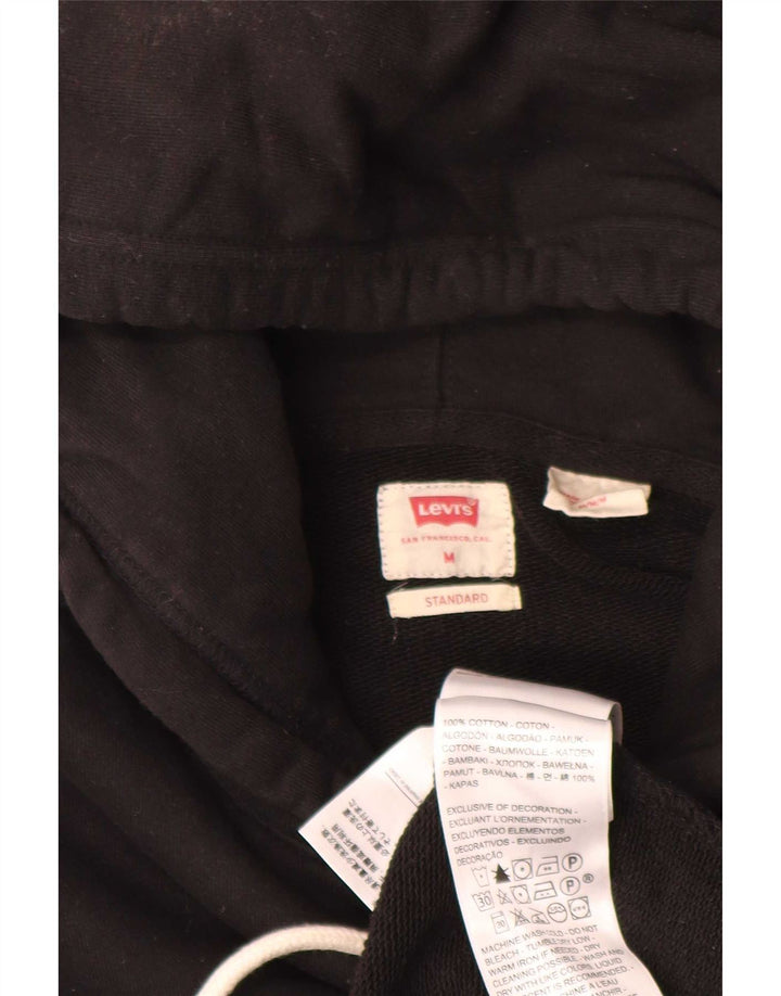 Moletom com capuz masculino Levi's Standard Fit médio algodão preto