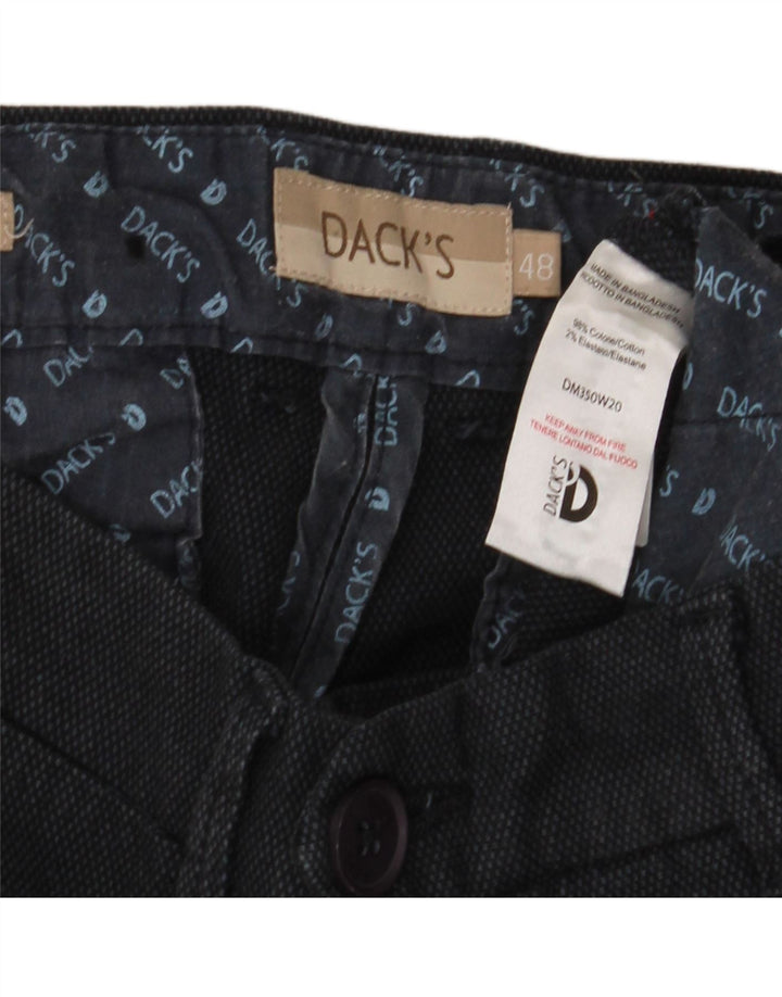 Calça Chino Masculina Slim da Dack IT 48 Médio W32 L32 Algodão Preto