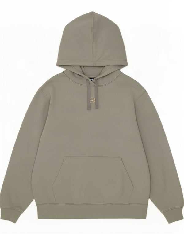 Jumper com capuz feminino Nike Loose Fit UK 10 pequeno algodão verde