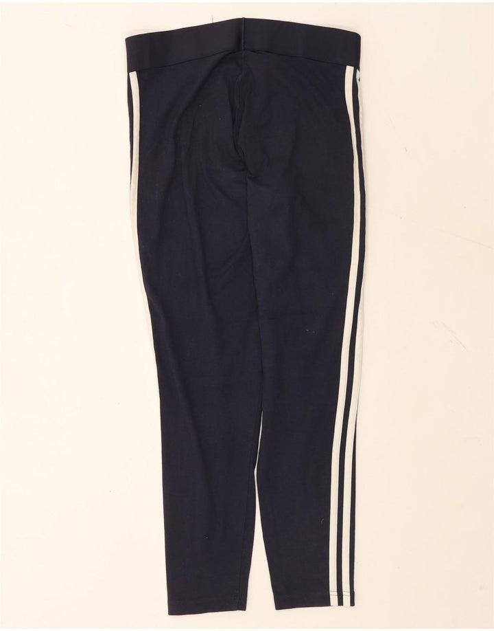 Leggings Adidas Feminino UK 12/14 Médio Azul Marinho