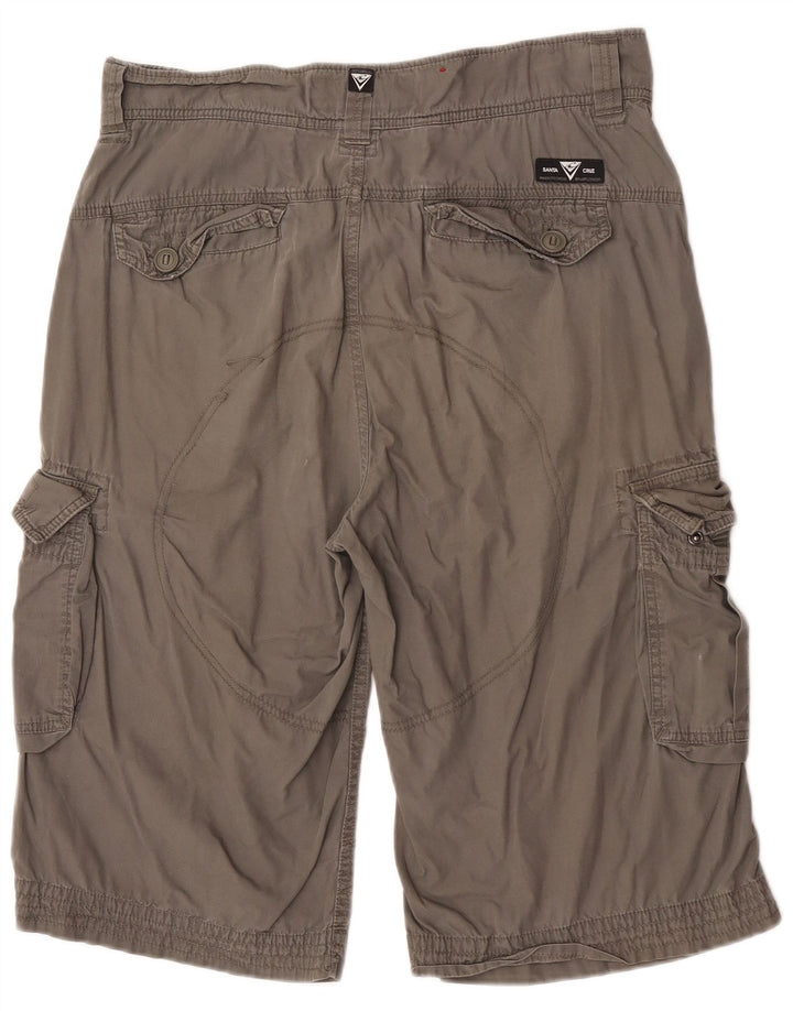 Shorts cargo masculino O'Neill W30 algodão cinza médio