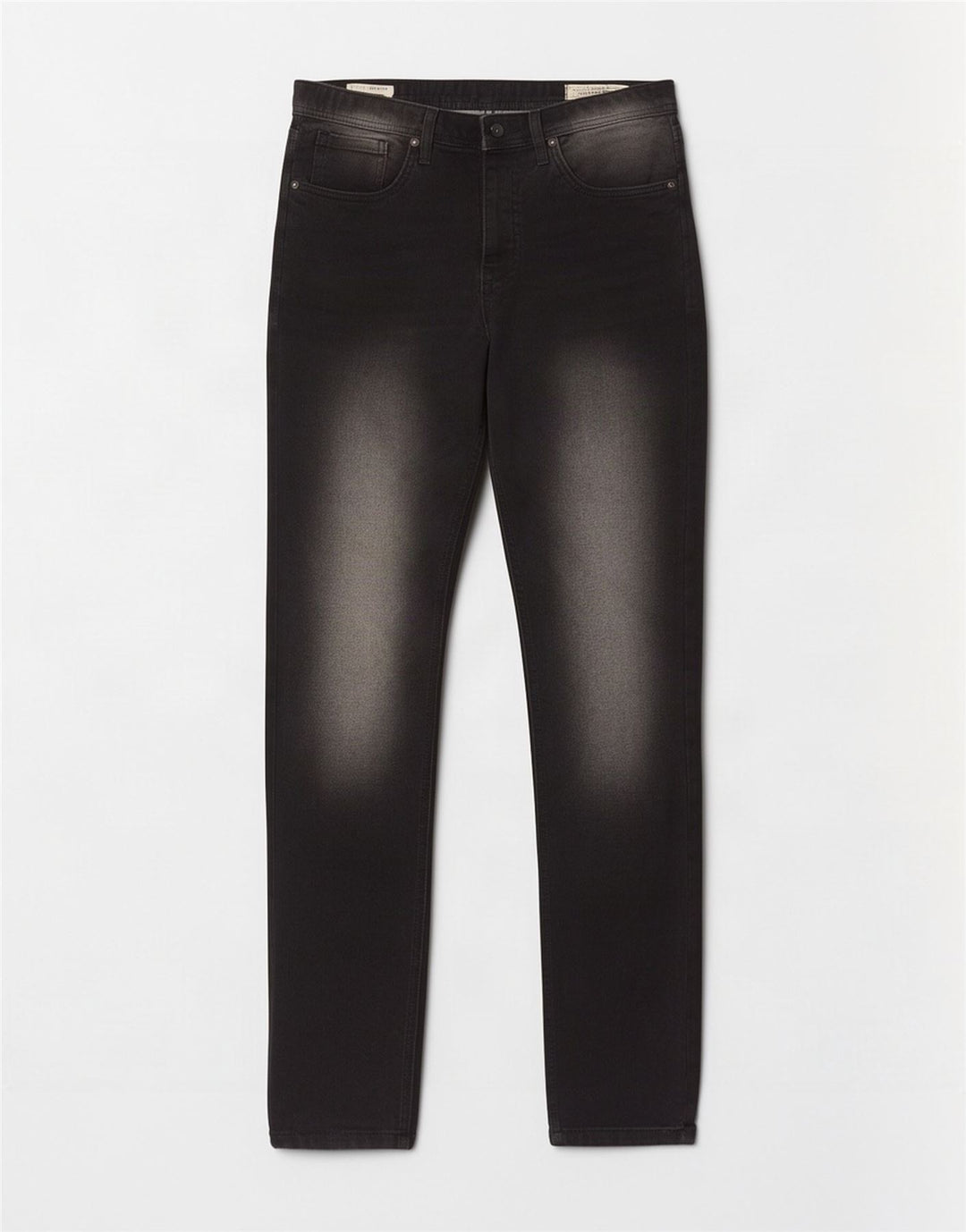Jack & Jones Masculino GLENN Slim Jeans W32 L34 Algodão Preto