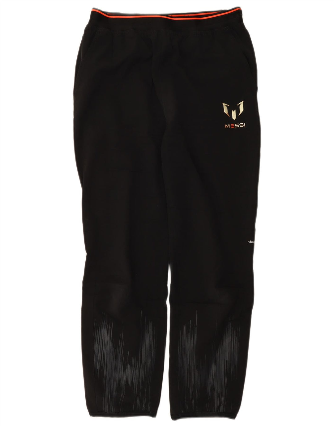Calças de treino Adidas Boys MESSI 12-13 anos preto poliéster
